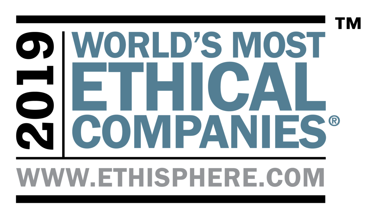 Mest etiska företag 2019